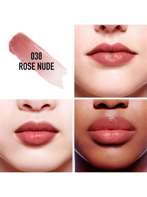 dior addict lip glow rose nude|Dior Lip Glow lip balm: hydrates the lips for 24h* 